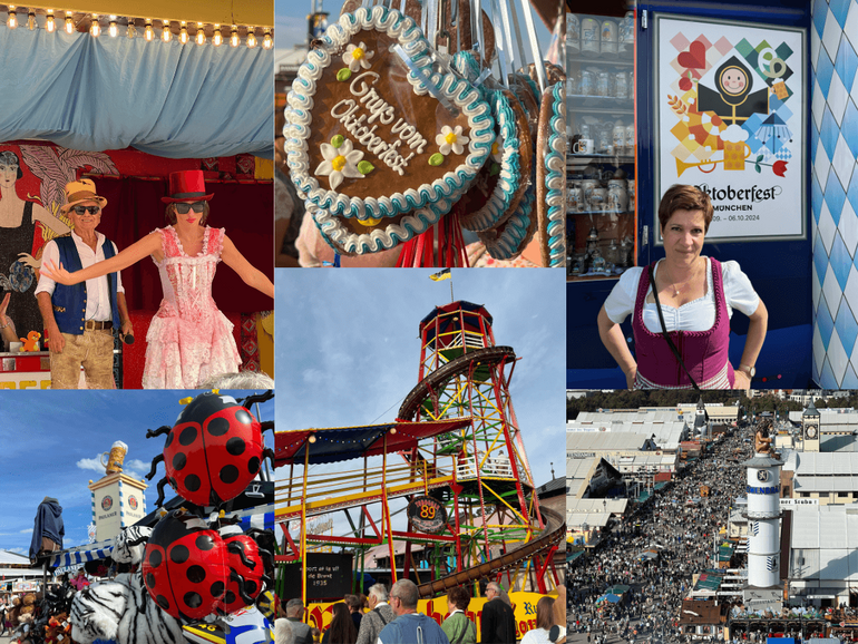 Szenen vom Münchner Oktoberfest