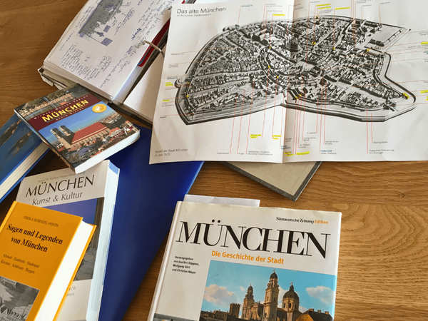 Studying to become a tour guide in Munich