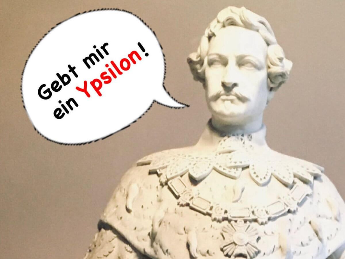 Kind Ludwig I was a friend of the Greek peoople