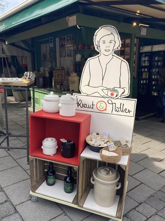 Fermented food at the Viktualienmarkt