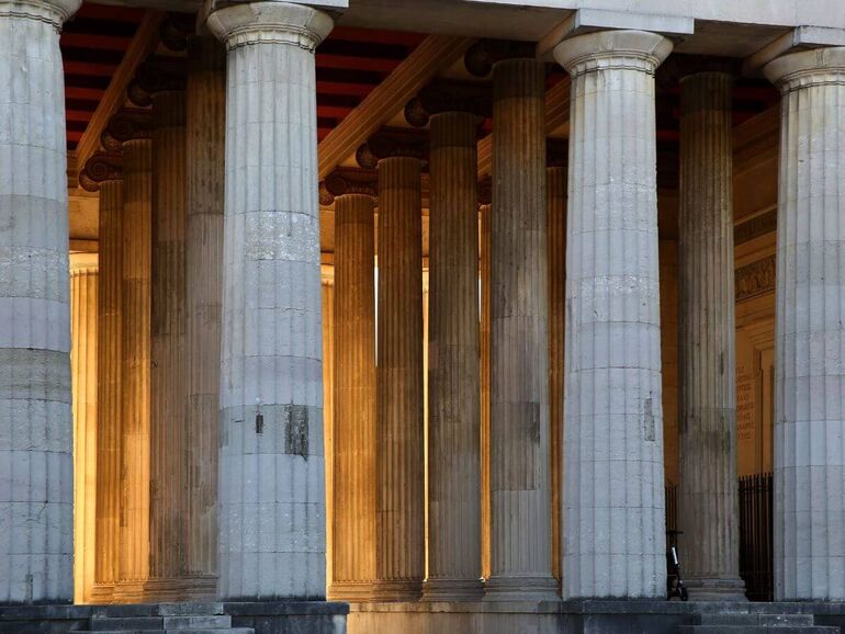Greek Columns in Munich